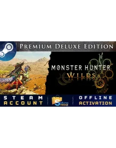 Monster Hunter Wilds Premium Deluxe Steam +13 Games Monster Hunter Wilds Premium Deluxe Steam +13 Games