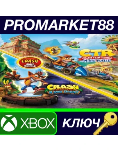 Crash Bandicoot Bundle - N. Sane Trilogy + CTR Nitro- Crash Bandicoot Bundle - N. Sane Trilogy + CTR Nitro-