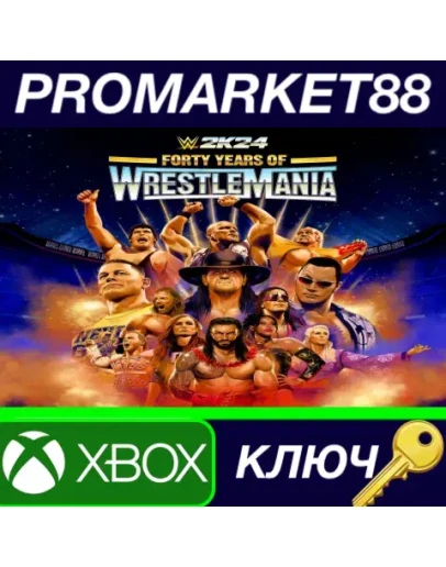 WWE 2K24 Forty Years of WrestleMania Edition EU XBOX