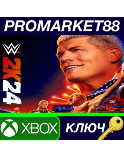 WWE 2K24 EU XBOX One КЛЮЧ ЕВРОПА