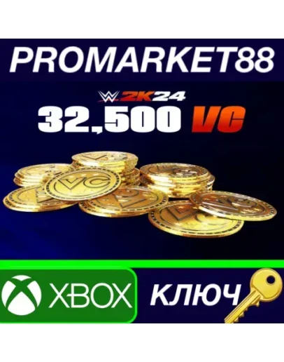 WWE 2K24: 32,500 Virtual Currency Pack XBOX One / Xbox WWE 2K24: 32,500 Virtual Currency Pack XBOX One / Xbox
