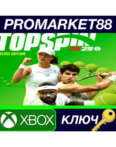 TopSpin 2K25 Deluxe Edition XBOX One / Xbox Series X TopSpin 2K25 Deluxe Edition XBOX One / Xbox Series X
