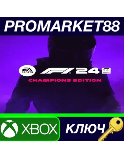 F1 24 Champions Edition US XBOX One / Xbox Series XS F1 24 Champions Edition US XBOX One / Xbox Series XS