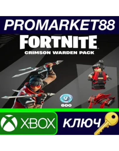 Fortnite - Crimson Warden Pack DLC EU XBOX One / Xbox Fortnite - Crimson Warden Pack DLC EU XBOX One / Xbox