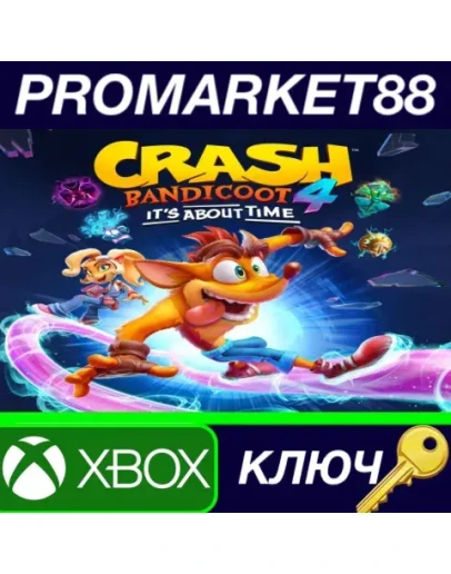 Crash Bandicoot 4: Its About Time EU XBOX One / Xbox Crash Bandicoot 4: Its About Time EU XBOX One / Xbox