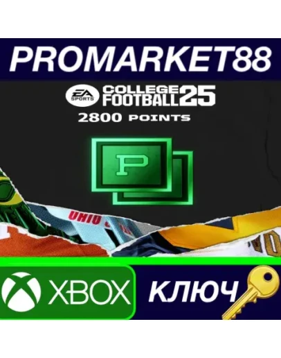 EA SPORTS College Football 25 - 2800 Points Xbox Series EA SPORTS College Football 25 - 2800 Points Xbox Series
