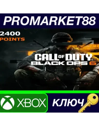 Call of Duty: Black Ops 6 - 2400 COD Points DLC XBOX On Call of Duty: Black Ops 6 - 2400 COD Points DLC XBOX On