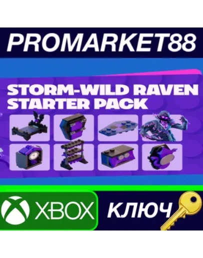 Fortnite - Storm-Wild Raven Starter Pack DLC ZA XBOX Fortnite - Storm-Wild Raven Starter Pack DLC ZA XBOX