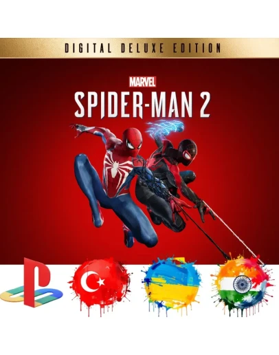 Spider-Man 2 Deluxe/PS5/Турция/Украина/Индия/PS/Игры