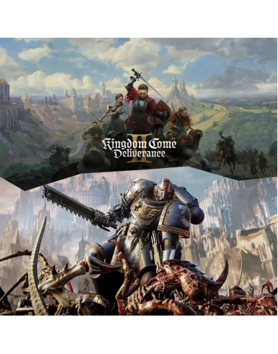 Kingdom Come: Deliverance 2 + SPACE MARINE 2 Kingdom Come: Deliverance 2 + SPACE MARINE 2