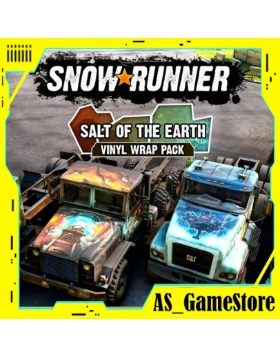 SnowRunner - Salt of the Earth Vinyl Wrap Pack PS Турция Украина
