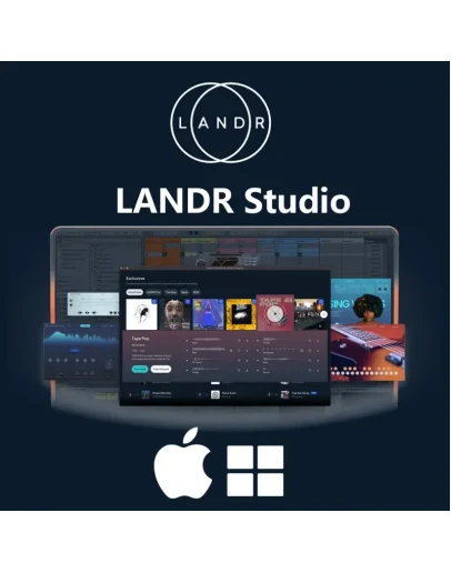 LANDR Studio 2-4 MONTHS YOUR ACCOUNTPLUGINS