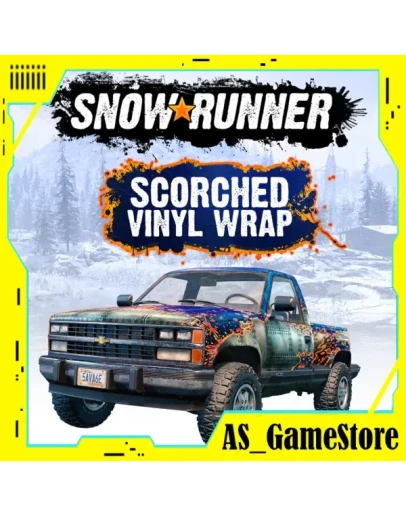 SnowRunner - Scorched Vinyl Wrap PS Турция Украина