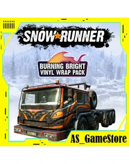 SnowRunner - Burning Bright Vinyl Wrap PS Турция Украина