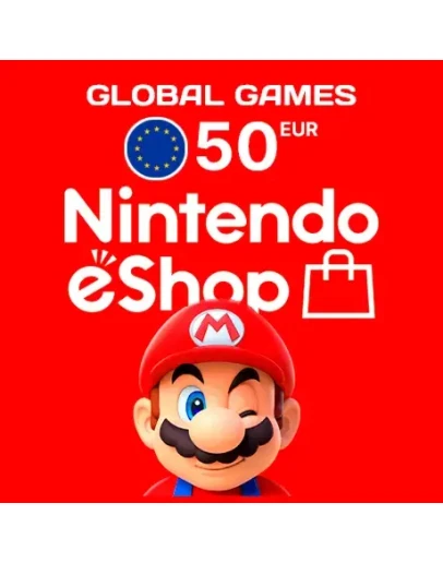 NINTENDO eSHOP50 EUR ЕВРОПАКАРТА ПОПОЛНЕНИЯ NINTENDO eSHOP50 EUR ЕВРОПАКАРТА ПОПОЛНЕНИЯ
