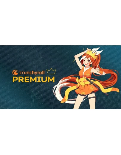 Crunchyroll Mega Fan 1-12 месяцев Новый и ста