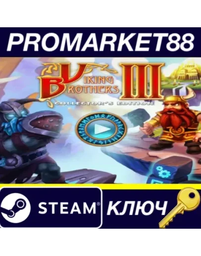 Viking Brothers 3 Collector's Edition Steam КЛЮЧ Viking Brothers 3 Collector's Edition Steam КЛЮЧ