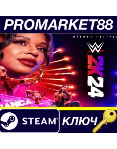 WWE 2K24 Deluxe Edition EU Steam КЛЮЧ ЕВРОПА WWE 2K24 Deluxe Edition EU Steam КЛЮЧ ЕВРОПА