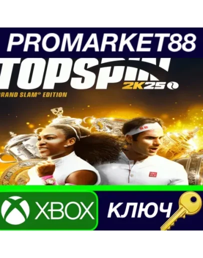 TopSpin 2K25 Grand Slam Edition EU XBOX One / Xbox Se