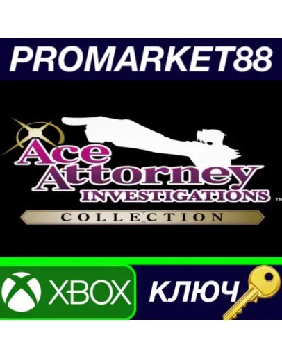 Ace Attorney Investigations Collection EU XBOX One / Ace Attorney Investigations Collection EU XBOX One /