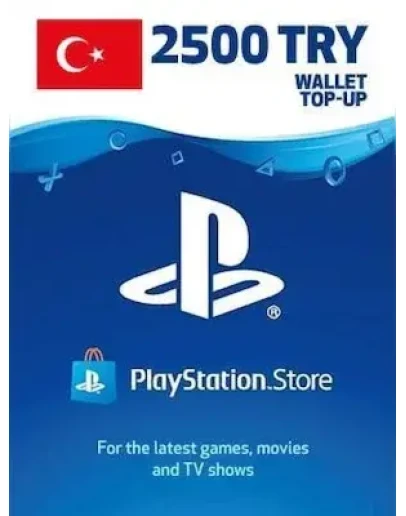 PSN Gift Card Turkey 2500 TL Auto Delivery PSN Gift Card Turkey 2500 TL Auto Delivery