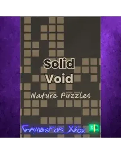 Solid Void - Nature Puzzles XBOX Solid Void - Nature Puzzles XBOX