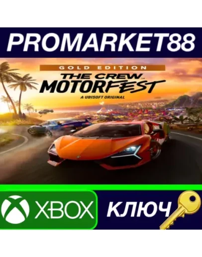 The Crew Motorfest Gold Edition XBOX One / Xbox Series The Crew Motorfest Gold Edition XBOX One / Xbox Series