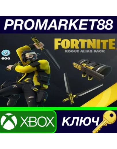 Fortnite - Rogue Alias Pack TR XBOX One / Xbox Series Fortnite - Rogue Alias Pack TR XBOX One / Xbox Series