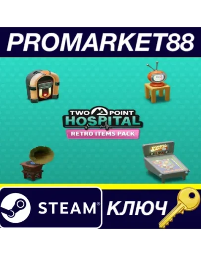 Two Point Hospital - Retro Items Pack DLC EU Steam КЛ Two Point Hospital - Retro Items Pack DLC EU Steam КЛ