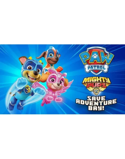 PAW Patrol Mighty Pups Save Adventure Bay п2-п3 PS4 PS5