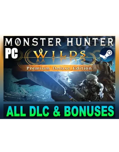 MONSTER HUNTER WILDSPREMIUM EDITIONSTEAM НА 90 ДНЕЙ
