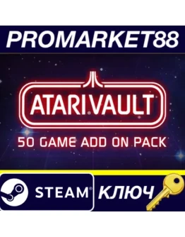 Atari Vault - 50 Game Add-On Pack DLC Steam КЛЮЧ Atari Vault - 50 Game Add-On Pack DLC Steam КЛЮЧ
