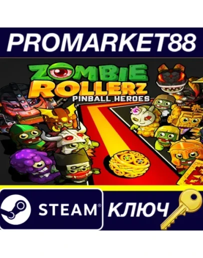 Zombie Rollerz: Pinball Heroes Steam КЛЮЧ GLOBAL Zombie Rollerz: Pinball Heroes Steam КЛЮЧ GLOBAL