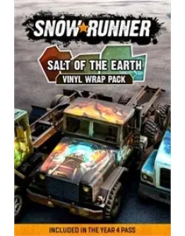SnowRunner Salt of the Earth Vinyl Wrap PackXbox SnowRunner Salt of the Earth Vinyl Wrap PackXbox