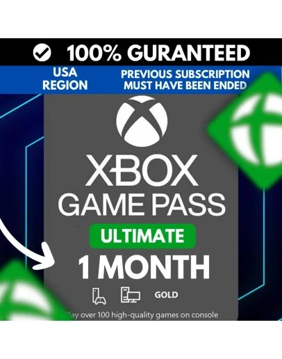 XBOX GAME PASS ULTIMATE 1 MONTH USA RENEWAL CODE