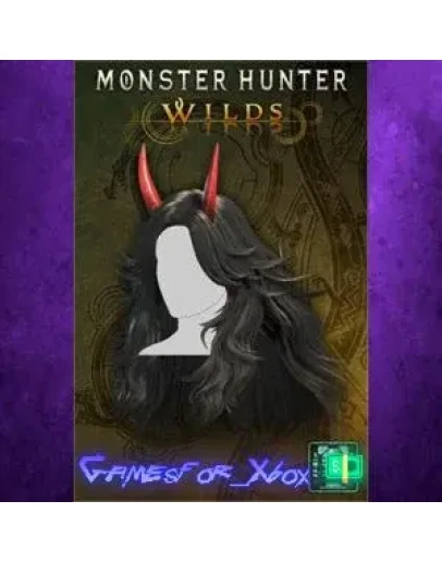 Hunter Layered Armor Oni Horns Wig XBOX DLC