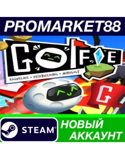 Golfie Steam АККАУНТ НОВЫЙ +ПОЧТА
