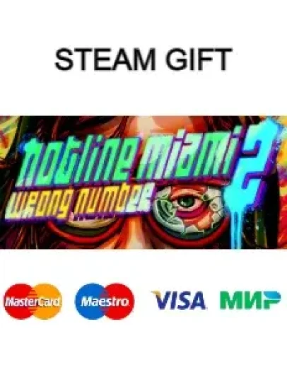 Hotline Miami 2: Wrong Number steam RU/UA/KZ/CНГ Hotline Miami 2: Wrong Number steam RU/UA/KZ/CНГ