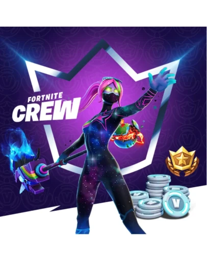 FORTNITE CREW БП + 1000 В-Баксов Epic PS XBOX