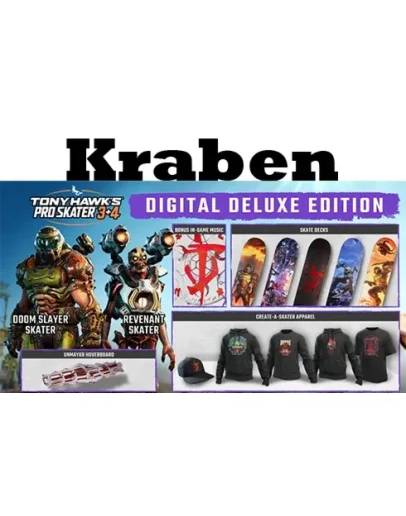 Tony Hawk's Pro Skater 3 + 4 - Deluxe Edition steam