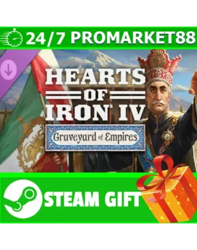 Hearts of Iron IV: Graveyard of Empires STEAM GIFT Hearts of Iron IV: Graveyard of Empires STEAM GIFT