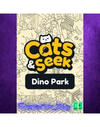 Cats and Seek Dino Park XBOX
