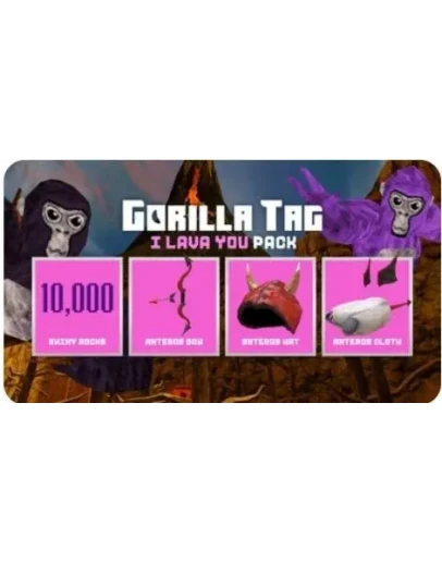 I Lava You Pack для Gorilla Tag для Oculus quest 2 3 s