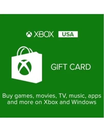 XBOX GIFT CARD 1-5-15-20-25-50-100(USA) КЛЮЧ