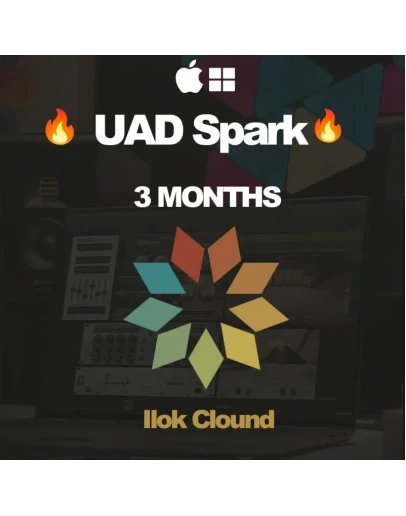 UAD Spark 3 months ilok Clound UAD Spark 3 months ilok Clound