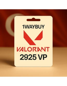 ТУРЦИЯВАЛОРАНТ ПОИНТЫ 2925 VPПодарочная карта код