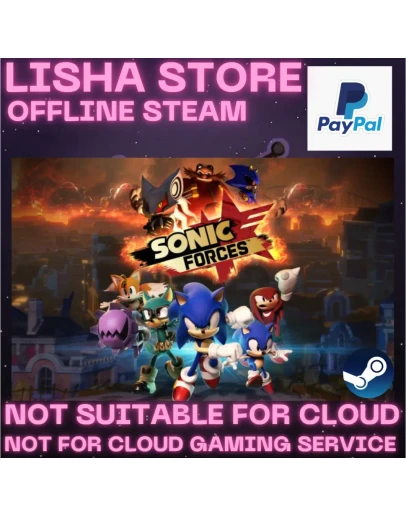 Sonic Forces Стим Оффлайн на 30 или 90 дней