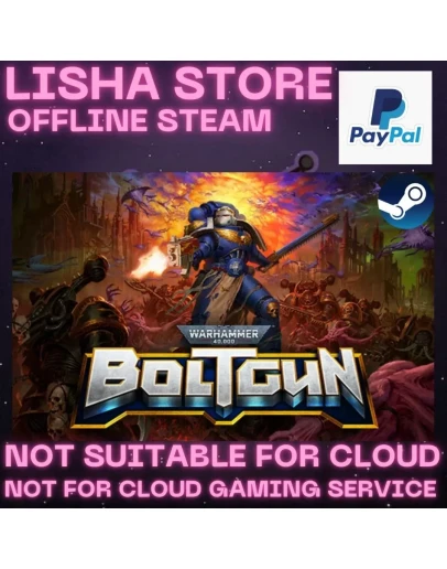 Warhammer 40,000: Boltgun Стим 30 или 90 дней
