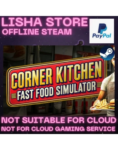 Corner Kitchen Fast Food Sim Стим Оффлайн на 90 дней