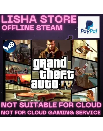 Grand Theft Auto IV: The Complete Стим 30 или 90 дней